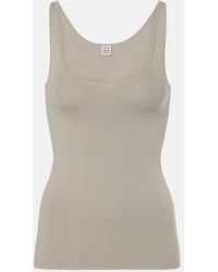 TOTEME - Knitted Tank Top - Lyst