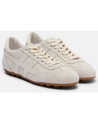 Hogan - Olympia Suede Low-Top Sneakers - Lyst