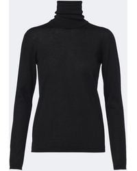 Max Mara - Virgin Wool Turtleneck Sweater - Lyst