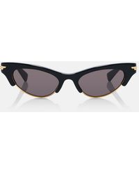 Bottega Veneta - Fashion Show Cat-Eye Sunglasses - Lyst