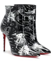 so kate studded glitter bootie