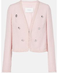 Giambattista Valli - Tweed Wool-Blend Jacket - Lyst