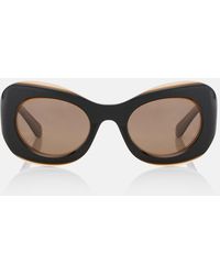 Loewe - Eckige Sonnenbrille Signature - Lyst