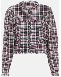 Isabel Marant - Cotton-Blend Tweed Jacket - Lyst