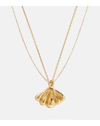 Chloé - Shell Pendant Necklace - Lyst