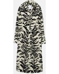 The Attico - Abrigo De Pelo Sintetico - Lyst