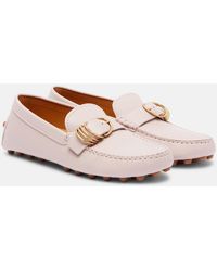 Tod's - Mocasines Gommino Macro De Piel - Lyst