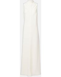 STAUD - Araya Crepe Maxi Dress - Lyst