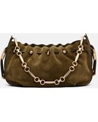 Zimmermann - Halcyon Suede Shoulder Bag - Lyst