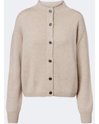 Lisa Yang - Zirelle Cashmere Mockneck Cardigan - Lyst