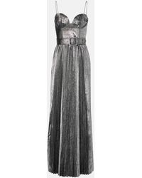 Rebecca Vallance - Abito Lungo Lumi Plisse - Lyst