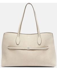 TOTEME - Lounge Large Suede Tote Bag - Lyst