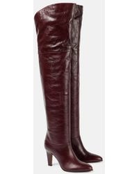 Chloé - Eve Leather Over-The-Knee Boots - Lyst