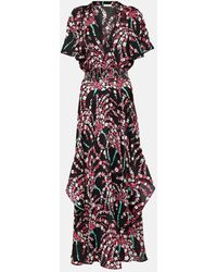 Poupette - Mabelle Printed Maxi Dress - Lyst