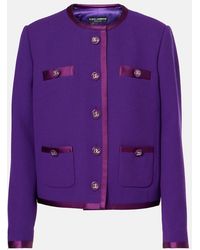 Dolce & Gabbana - Wool Blazer - Lyst