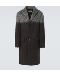 Dries Van Noten - Mantel Aus Einem Wollgemisch - Lyst