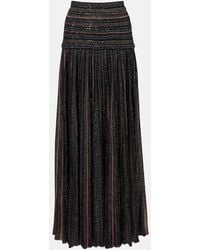 Missoni - Sequined Lame Maxi Skirt - Lyst