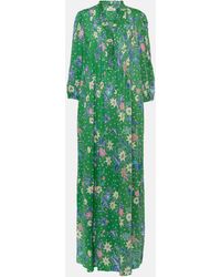 Diane von Furstenberg - Layla Printed Jersey Maxi Dress - Lyst
