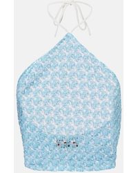 Missoni - Crochet Halterneck Top - Lyst