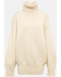 The Row - Ludo Turtleneck Wool-blend Sweater - Lyst