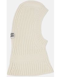 Miu Miu - Wool-Blend Ski Mask - Lyst