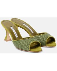 Manolo Blahnik - Mules Jadara 70 - Lyst