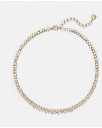 SHAY - 18Kt Tennis Necklace With Diamonds - Lyst