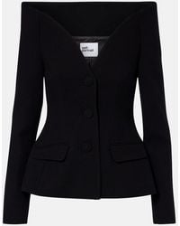 Self-Portrait - Crepe Blazer - Lyst