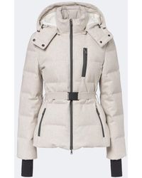 Brunello Cucinelli - Belted Virgin Wool Down Ski Jacket - Lyst