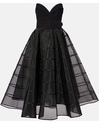 Rebecca Vallance - Robe Longue Marcella Rayee - Lyst