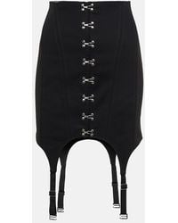 Dion Lee - High-Rise Cotton Miniskirt - Lyst