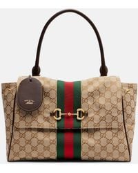 Gucci - Paparazzo Gg Canvas Medium Tote Bag - Lyst
