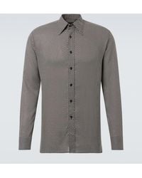 Tom Ford - Polka Dot Lyocell Shirt - Lyst