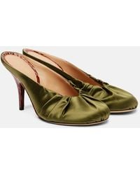 Dries Van Noten - 90 Satin Mules - Lyst