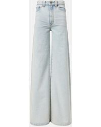 KHAITE - Dane Wide-Leg Jeans - Lyst