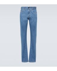 Canali - 5-pocket Straight Jeans - Lyst
