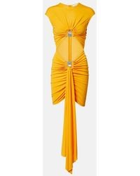 Christopher Esber - Bezel Quartz Disconnect Jersey Minidress - Lyst