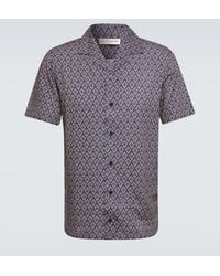Orlebar Brown - Camicia bowling Hibbert con stampa - Lyst