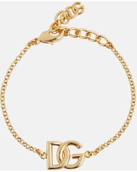 Dolce & Gabbana - Logo Chainlink Bracelet - Lyst
