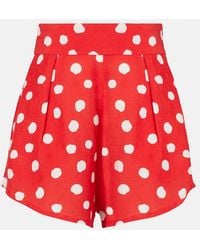 Adriana Degreas - High-Rise Wide-Leg Shorts - Lyst