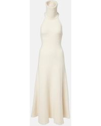 Magda Butrym - Wool, Silk, And Cashmere Maxi Dress - Lyst