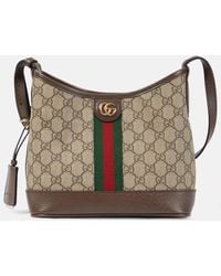 Gucci - Schultertasche Ophidia Small GG aus Canvas - Lyst