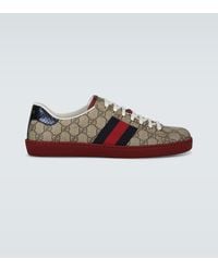Gucci Sneaker Ace in tessuto GG Supreme - Multicolore
