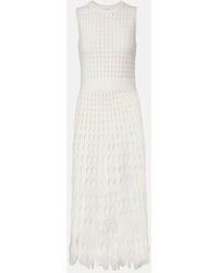 Jonathan Simkhai - Zyla Open-Knit Midi Dress - Lyst