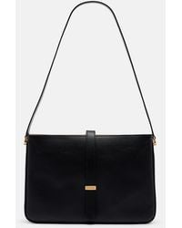 Nili Lotan - Jane Medium Leather Shoulder Bag - Lyst
