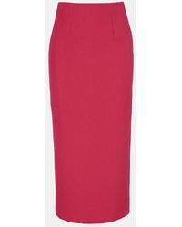Roland Mouret - High-Rise Cady Pencil Skirt - Lyst