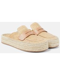 JW Anderson - Leather-Trimmed Mules - Lyst