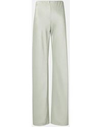 Vince - Weite Hose Aus Satin - Lyst