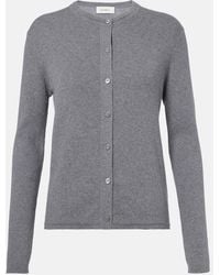 Lisa Yang - Abeena Ribbed-Knit Cotton And Cashmere Cardigan - Lyst