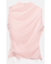 Dorothee Schumacher - Draped Tulle Top - Lyst